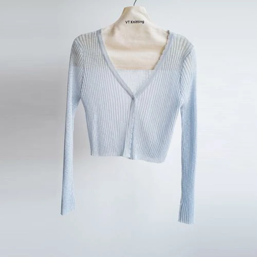 Cardigan Knit Kapas Ringan