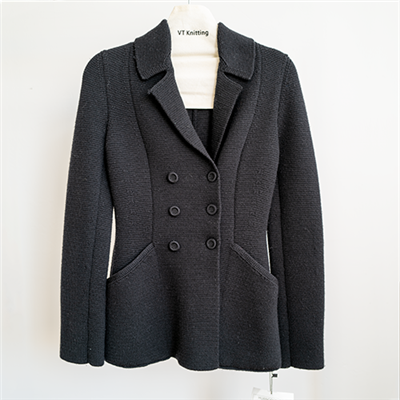 Kot Blazer Bulu Hitam