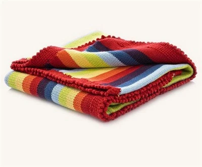 Selimut Berwajaran Kabel Knit