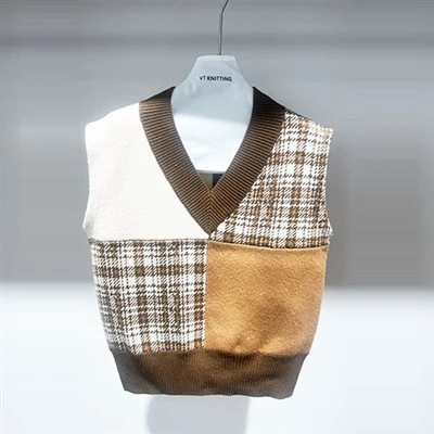 Vest Percutian Wanita Cropped