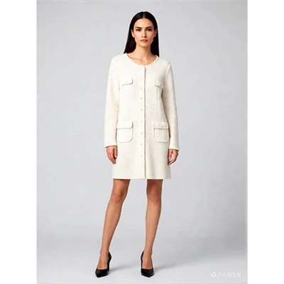 Sweater Wanita Berreka bentuk rajutan-tangan