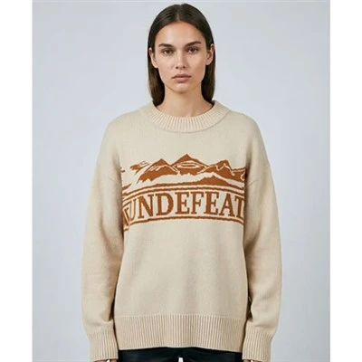 Wanita Sweater Berusuk