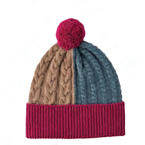 Topi Besbol Campuran Bulu